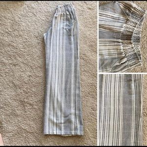 Comfy smocked waist pants
